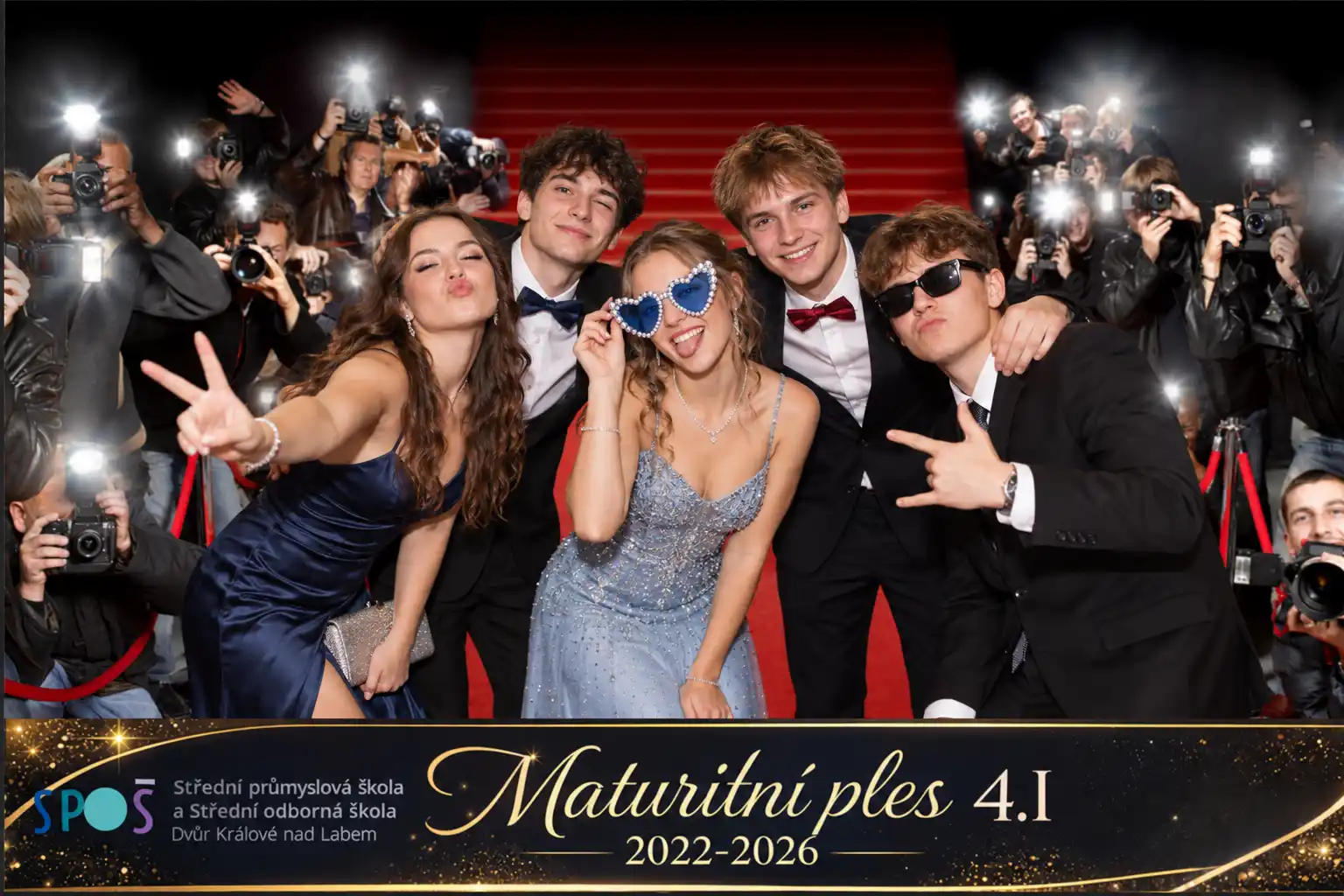 Paparazzi fotokoutek na maturitním plese